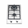 Built in Gas Hob 2 Two Burner Stainless Steel Gas Cooker Gas Cooker