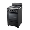  High Efficiency 4 Burner Free Standing Gas Range with Oven & Grill