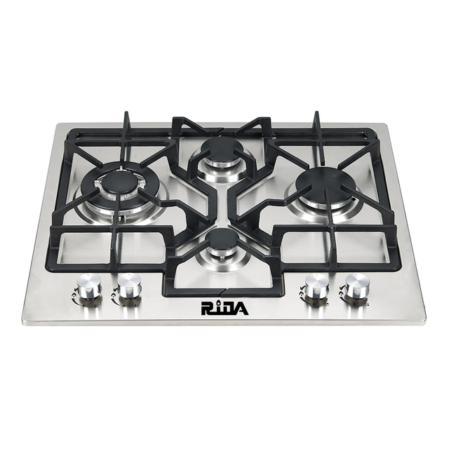 Built in Stainless Steel Gas Stove 4 Sabaf Burner Cooking Gas Hob