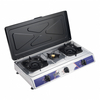 3 Burner Gas Stove Lpg Gas Cooker Stainless Steel Tabletop Gas Stove