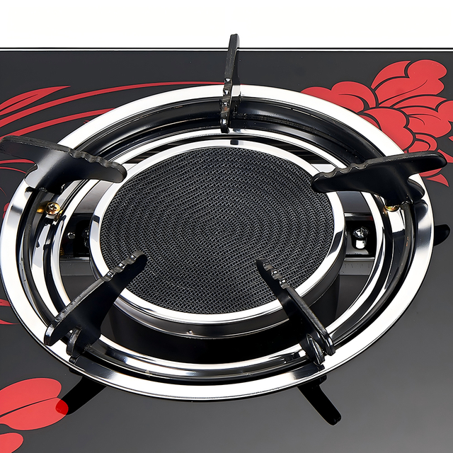 Glass Top Infrared 2 Burner Gas Stove Lpg Gas Cooker Cooktops