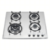 OEM/ODM 4 Burner Kitchen Gas Stove Stainless Steel Panel Gas Hob
