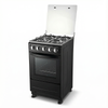 20-Inch Free Standing Gas Range Manual Ignition 55L Gas Stove with Oven