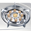 Energy-Saving Stainless Steel Panel 2-Burner Tabletop Gas Cooker