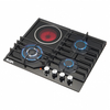 Gas And Electric Stove 4 Plate Cooker 3 Gas Burner 1 Induction Stove