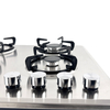 OEM/ODM 4 Burner Kitchen Gas Stove Stainless Steel Panel Gas Hob