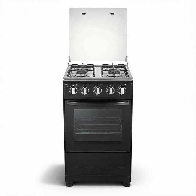 20-Inch Free Standing Gas Range Manual Ignition 55L Gas Stove with Oven
