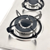 OEM/ODM 4 Burner Kitchen Gas Stove Stainless Steel Panel Gas Hob