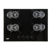 4.2kW Burner Powerful Flame Foldable 4 Burner Gas Stove