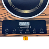 2 Burner Electric Ceramic Cooker with Touch Control and Timer