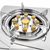 2 Burner Stainless Steel Table Top Gas Cooker