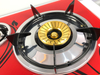3 Burner Tempered Glass Tabletop Gas Stove with Double Gun Burners