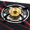3 Burner Tempered Glass Tabletop Gas Stove for Household Cooking