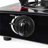 2 Burner Glass Top Gas Stove Heavy Duty Tabletop LPG Propane Gas Cooker