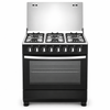 6 Burner Freestanding Gas Cooker with Electric Oven
