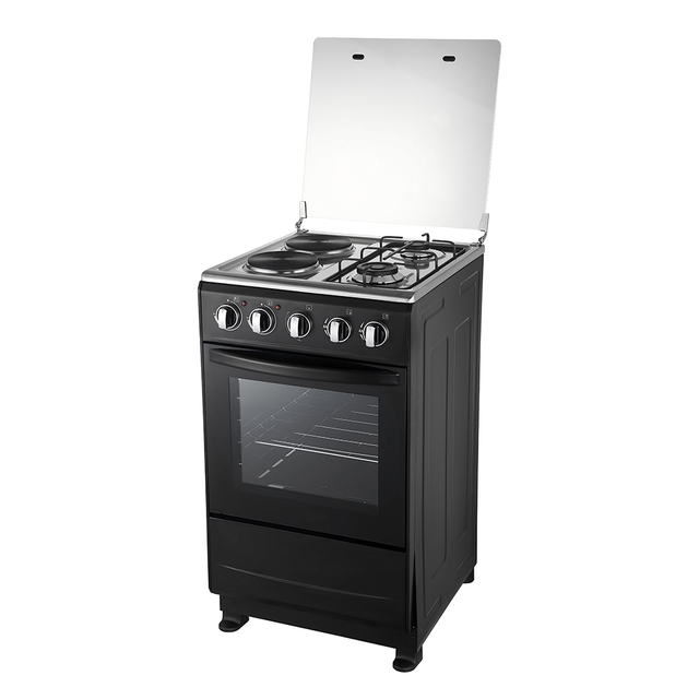 20 Inch Gas & Electric Freestanding Cooker with 55L Oven
