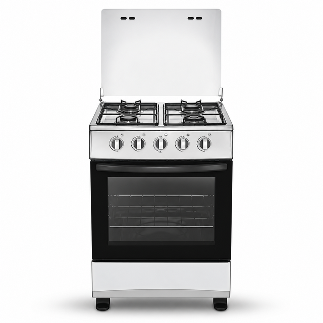 24 Inch 4 Burner Freestanding Gas Range with 88L Oven