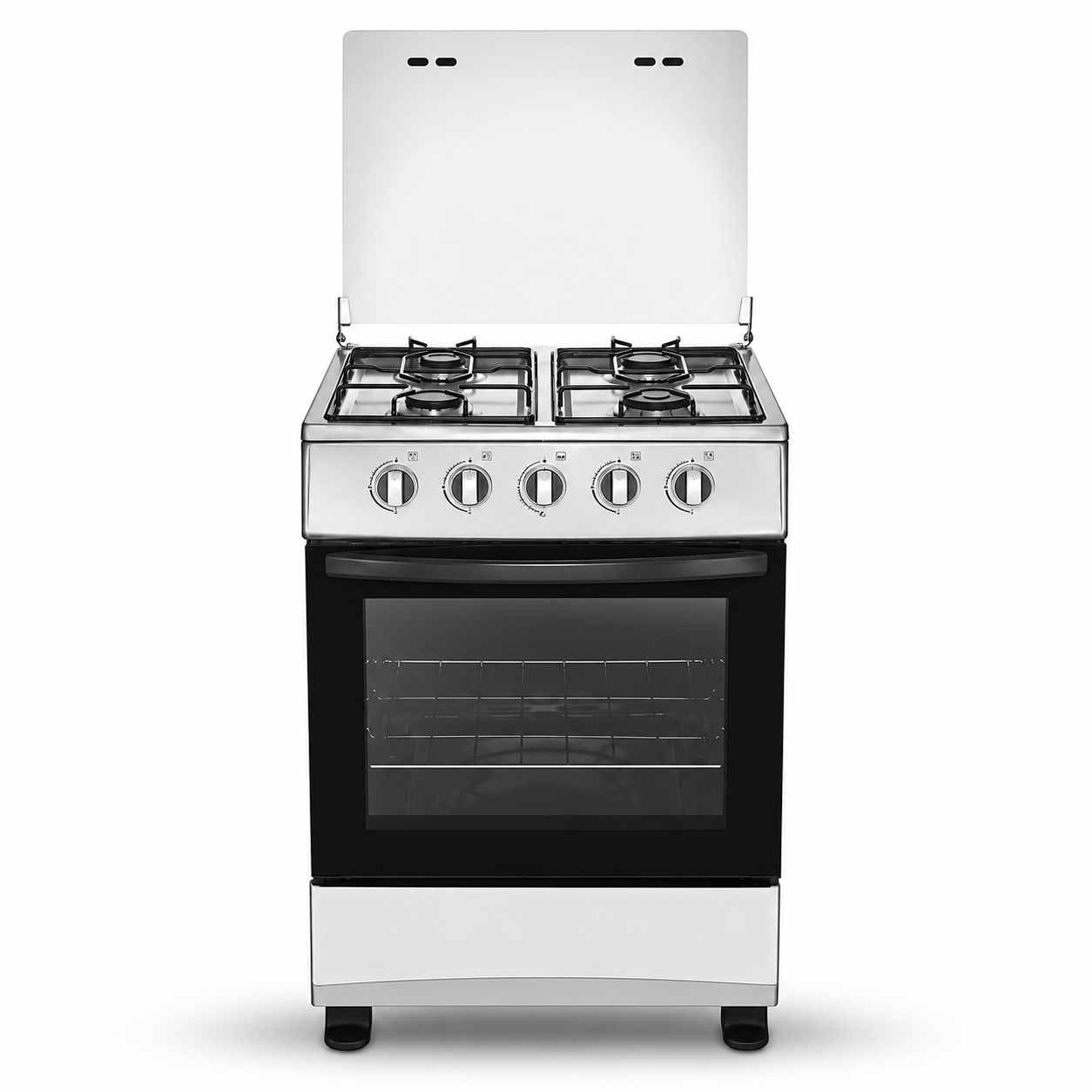 24 Inch 4 Burner Freestanding Gas Range with 88L Oven