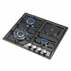 3 Burner Gas + 1 Electric Built-in Hob for Modern Kitchens