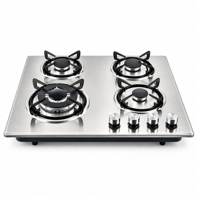 4 Burner Stainless Steel Built-in Gas Hob