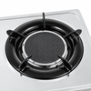 3 Burner Stainless Steel Gas Stove with Stand for Wholesale