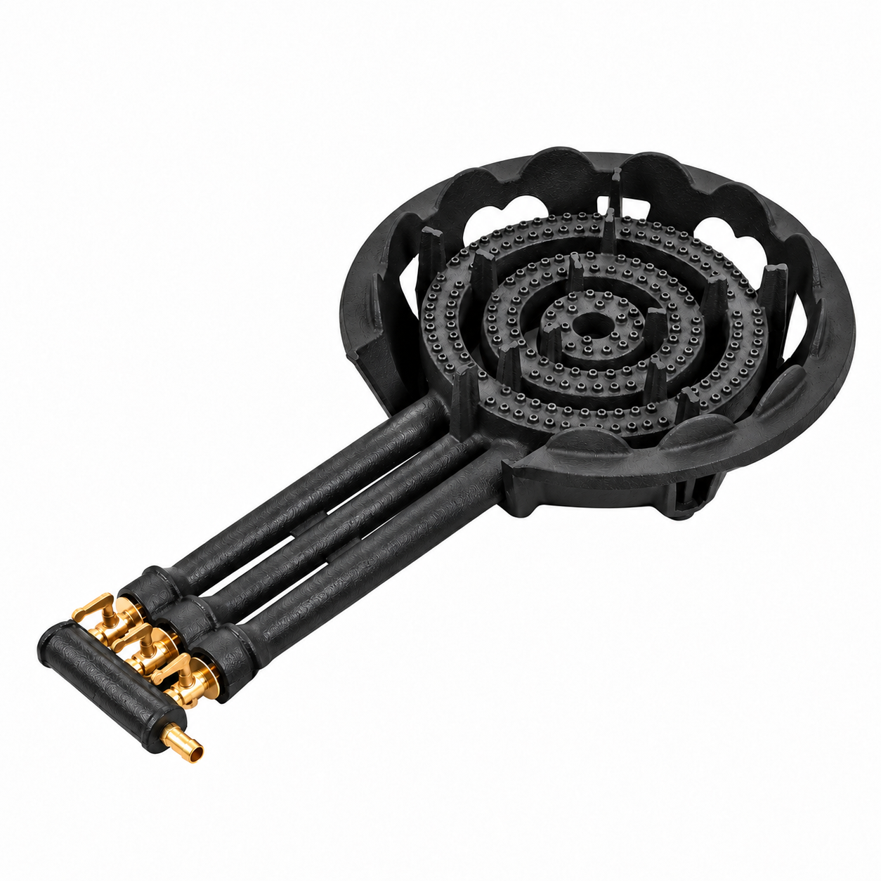 Heavy Duty Cast Iron LPG Single Burner Gas Stove for Commercial Tabletop Cooking