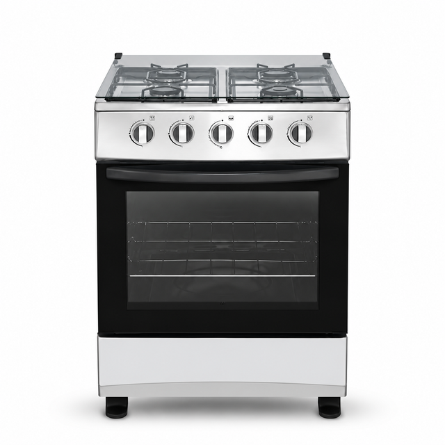 24 Inch 4 Burner Freestanding Gas Range with 88L Oven