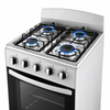 20 Inch Freestanding 4 Burner Gas Stove with Oven