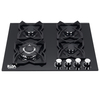4 Burner Tempered Glass Built-in Gas Hob