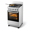 20 Inch Freestanding 4 Burner Gas Stove with Oven
