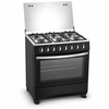 6 Burner Freestanding Gas Cooker with Electric Oven