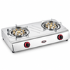 2 Burner Stainless Steel Table Top Gas Cooker