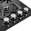 4 Burner Tempered Glass Built-in Gas Hob