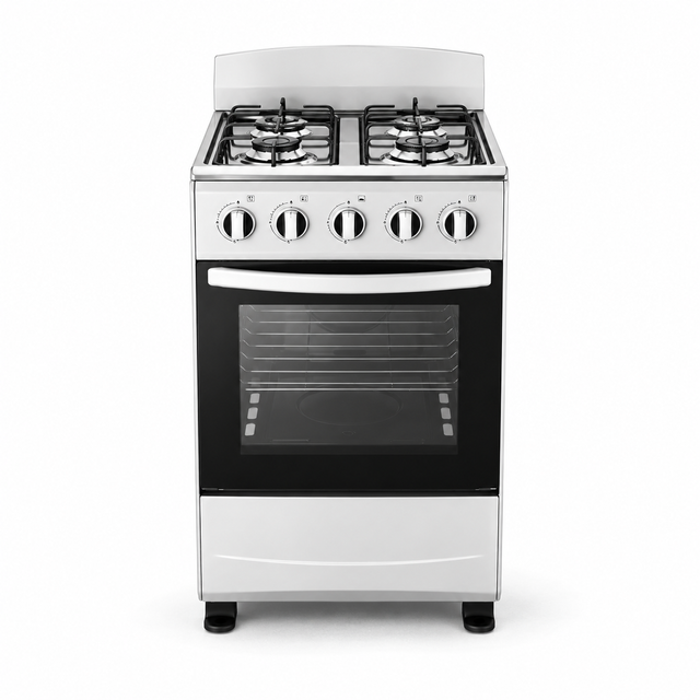 20 Inch Freestanding 4 Burner Gas Stove with Oven