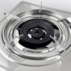 2 Burner Stainless Steel Gas Stove with Infrared Burner and Storage Stand