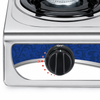 2 Burner Stainless Steel Tabletop Gas Stove for Household Cooking