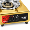 Gold Single Burner Tabletop Gas Stove with Energy Saving Burner