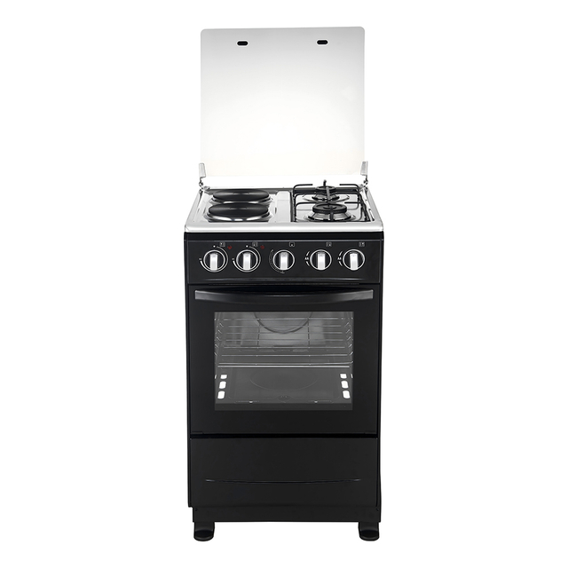 20 Inch Gas & Electric Freestanding Cooker with 55L Oven