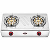 2 Burner Stainless Steel Table Top Gas Cooker