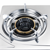 2 Burner Stainless Steel Tabletop Gas Stove with Multi-Nozzle Brass Burner