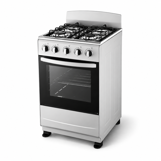 20 Inch Freestanding 4 Burner Gas Stove with Oven