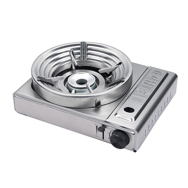 Portable Single Burner Camping Gas Stove with Carry Case