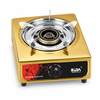 Gold Single Burner Tabletop Gas Stove with Energy Saving Burner