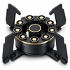 2 Burner Stainless Steel Built-in Gas Hob with Copper Multi-Ring Burners
