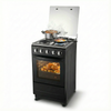 20 Inch Gas & Electric Freestanding Cooker with 55L Oven
